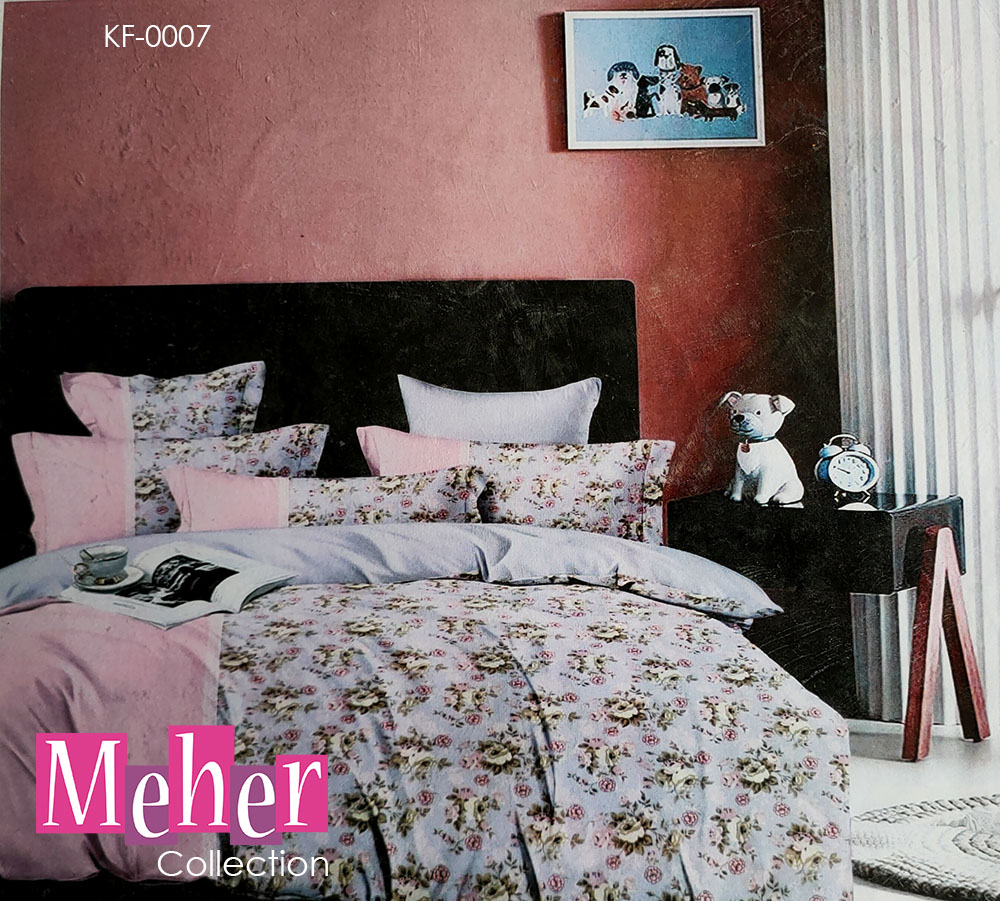 Solitaire - KING Size Fitted Bed sheet -KF007