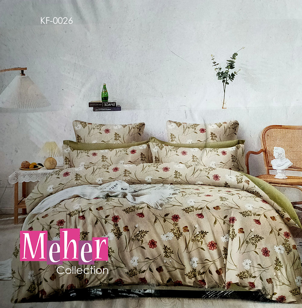 Solitaire - KING Size Fitted Bed sheet -KF026