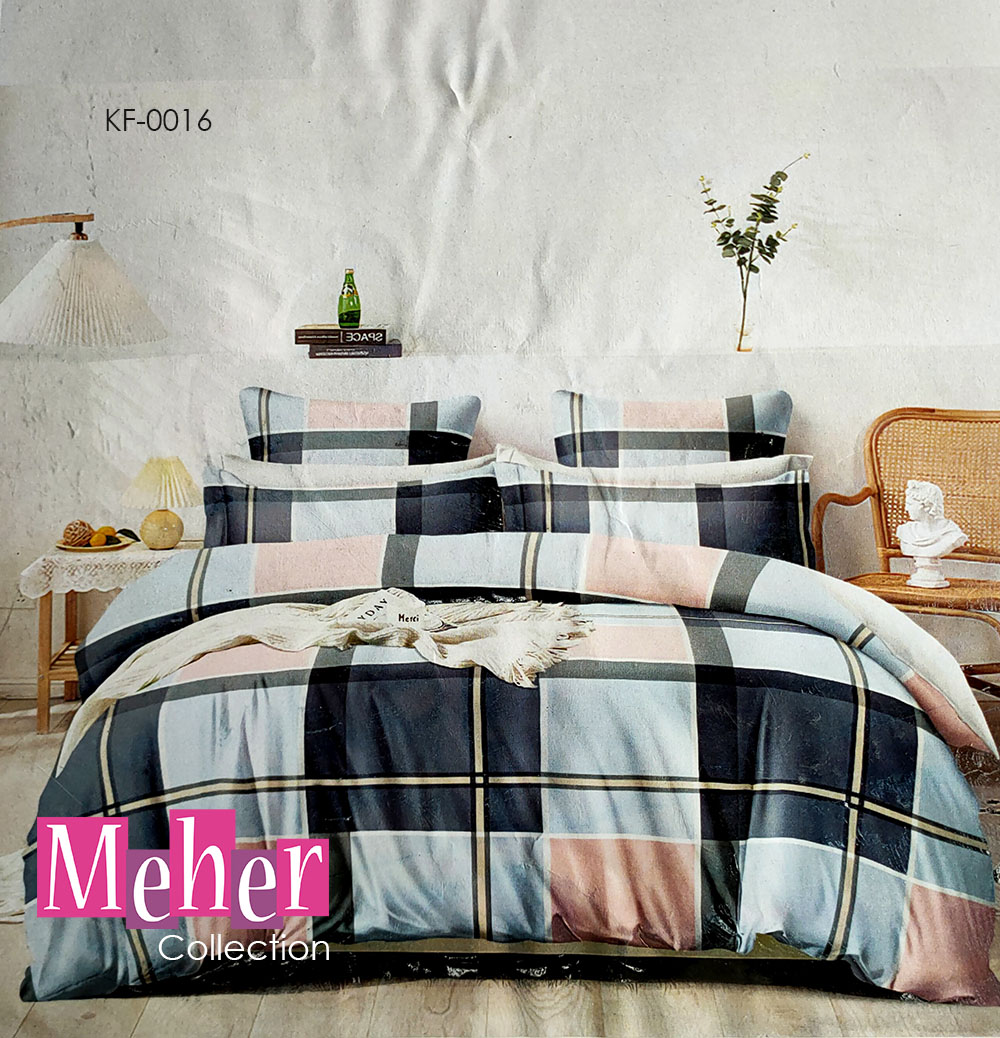 Solitaire - KING Size Fitted Bed sheet -KF016