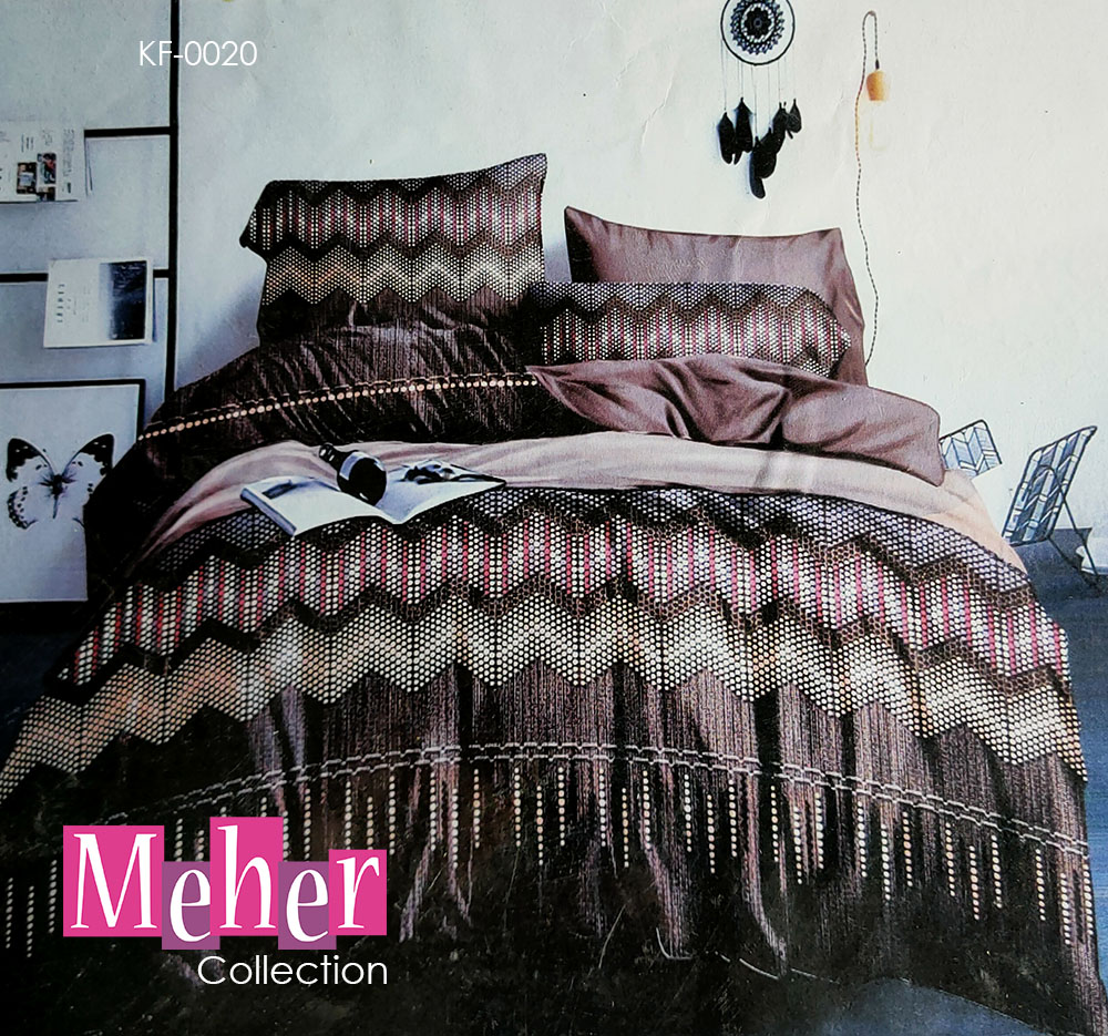 Solitaire - KING Size Fitted Bed sheet -KF021