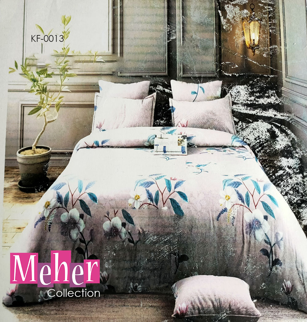 Solitaire - KING Size Fitted Bed sheet -KF013