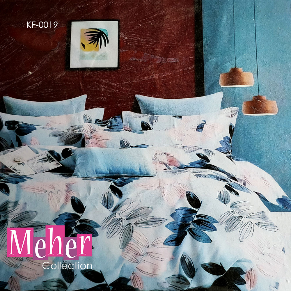 Solitaire - KING Size Fitted Bed sheet -KF019