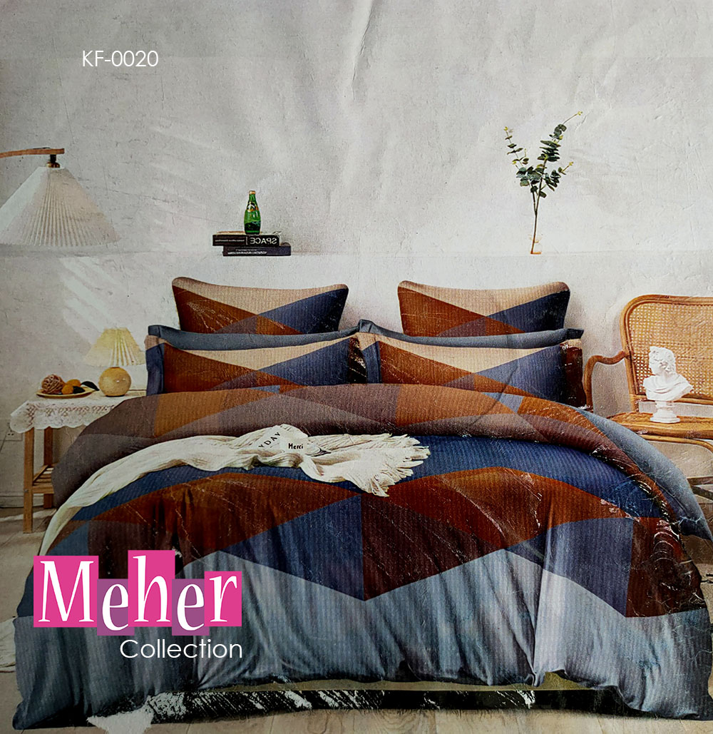 Solitaire - KING Size Fitted Bed sheet -KF020