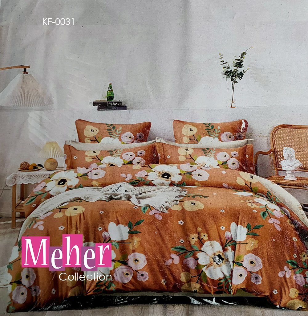 Solitaire - KING Size Fitted Bed sheet -KF031