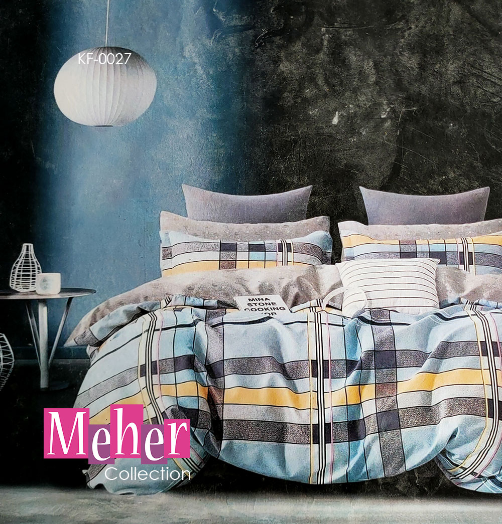 Solitaire - KING Size Fitted Bed sheet -KF027