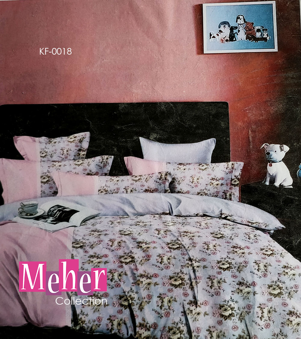 Solitaire - KING Size Fitted Bed sheet -KF018