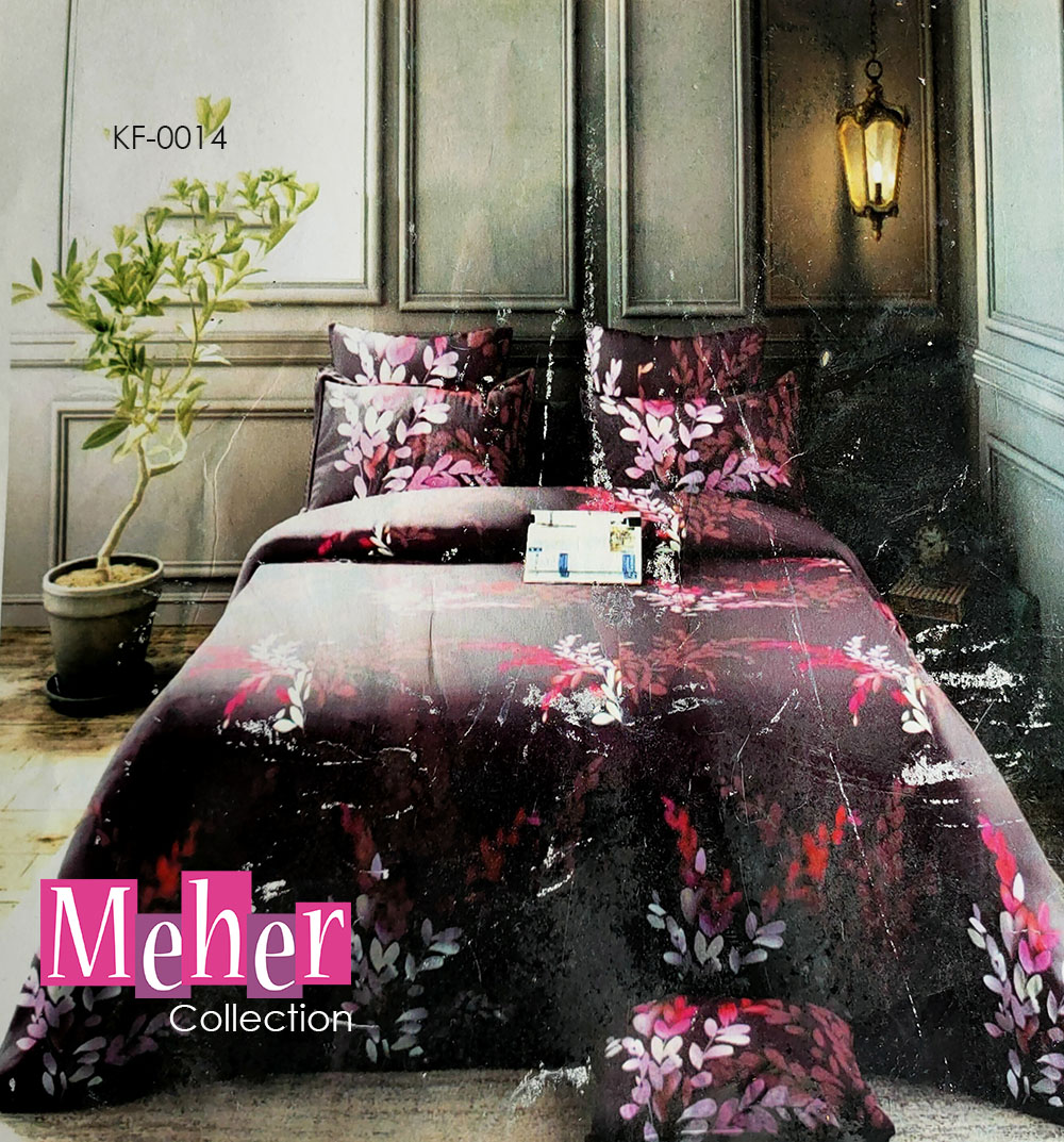 Solitaire - KING Size Fitted Bed sheet -KF014