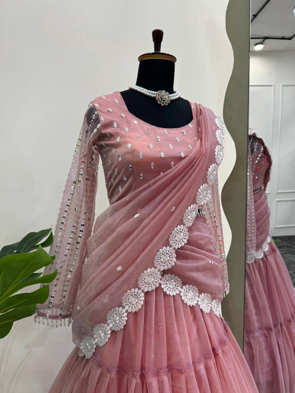 Ready To Wear Twil OrgnzatSaree