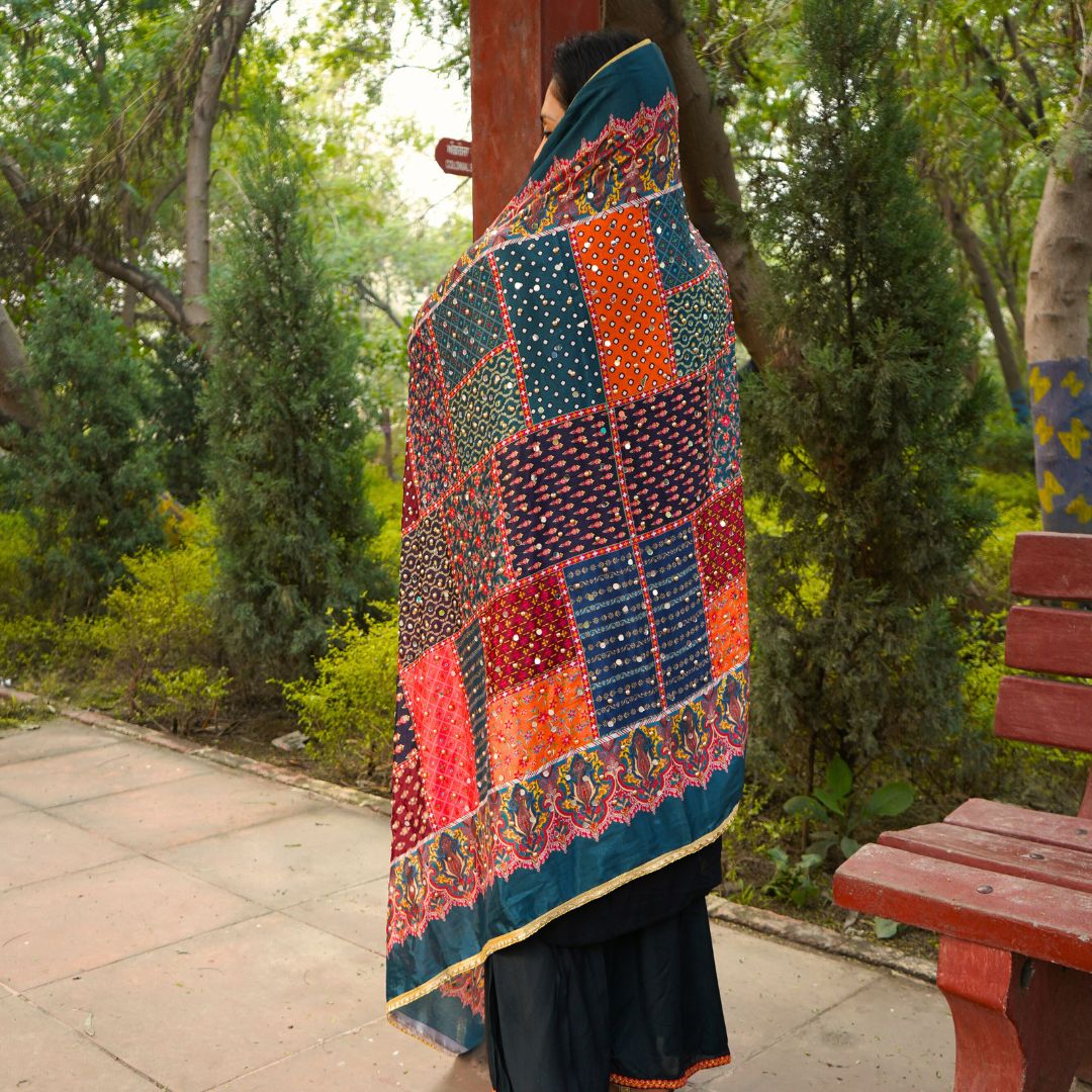 Vibrant Multicolor Dupatta 