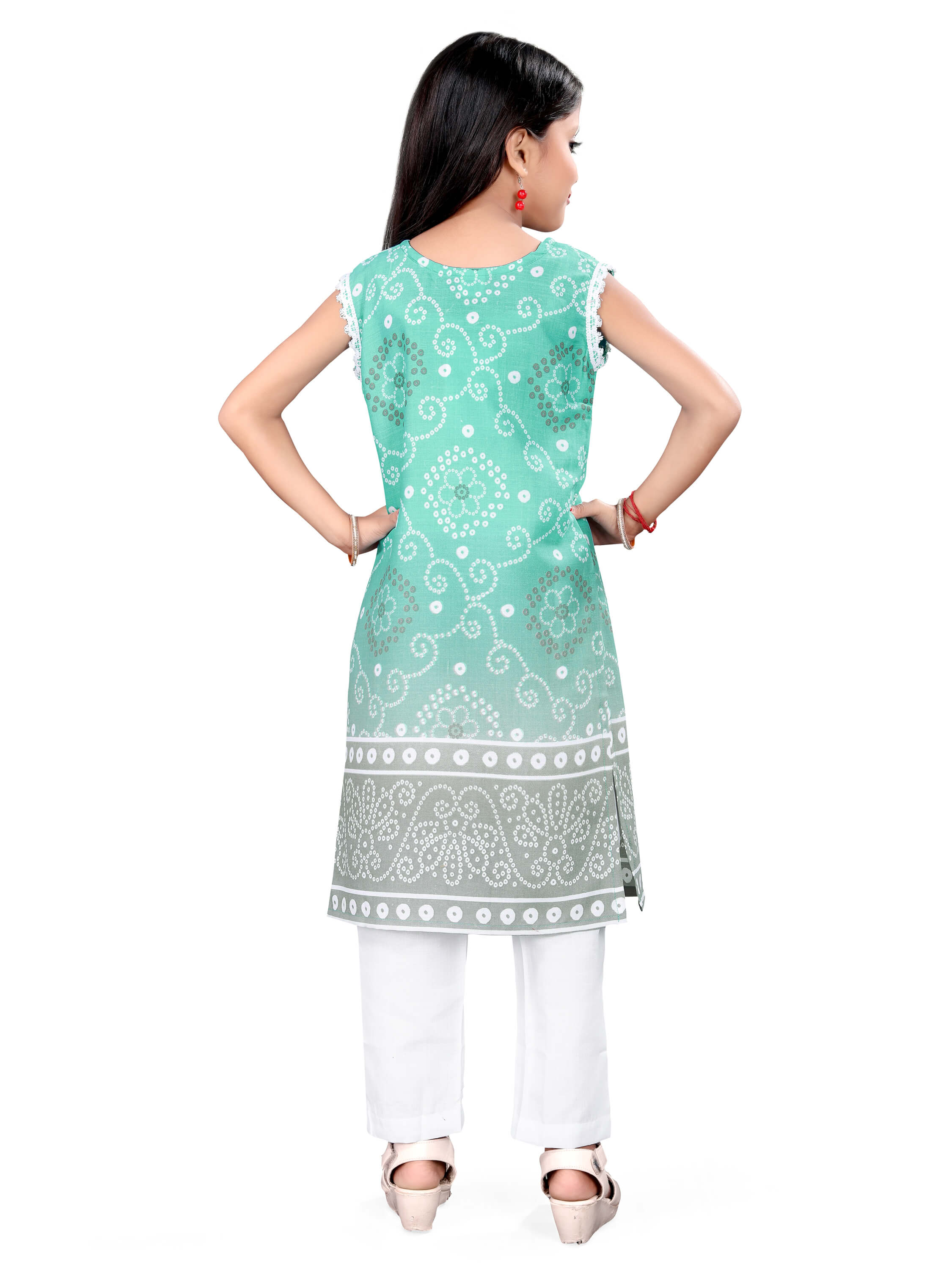 Cotton Printed Kurtas Bottom Dupatta set