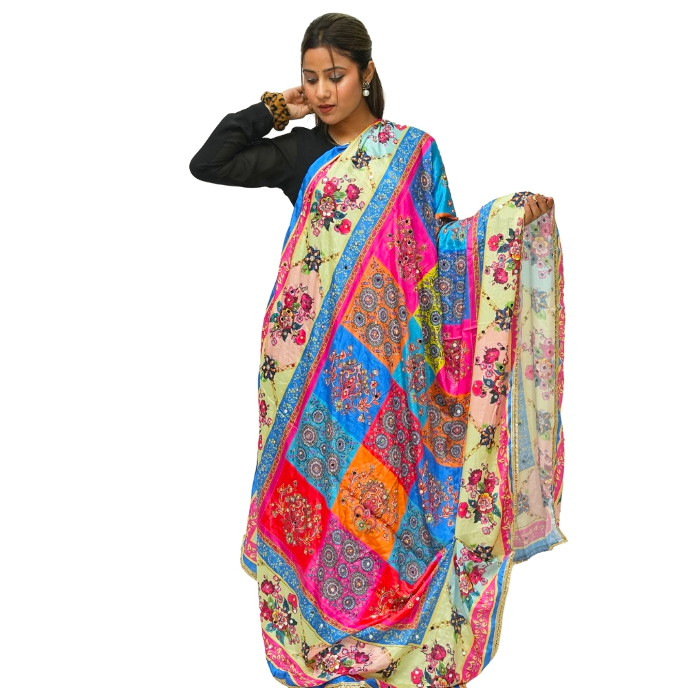 Vibrant Multicolor Dupatta 