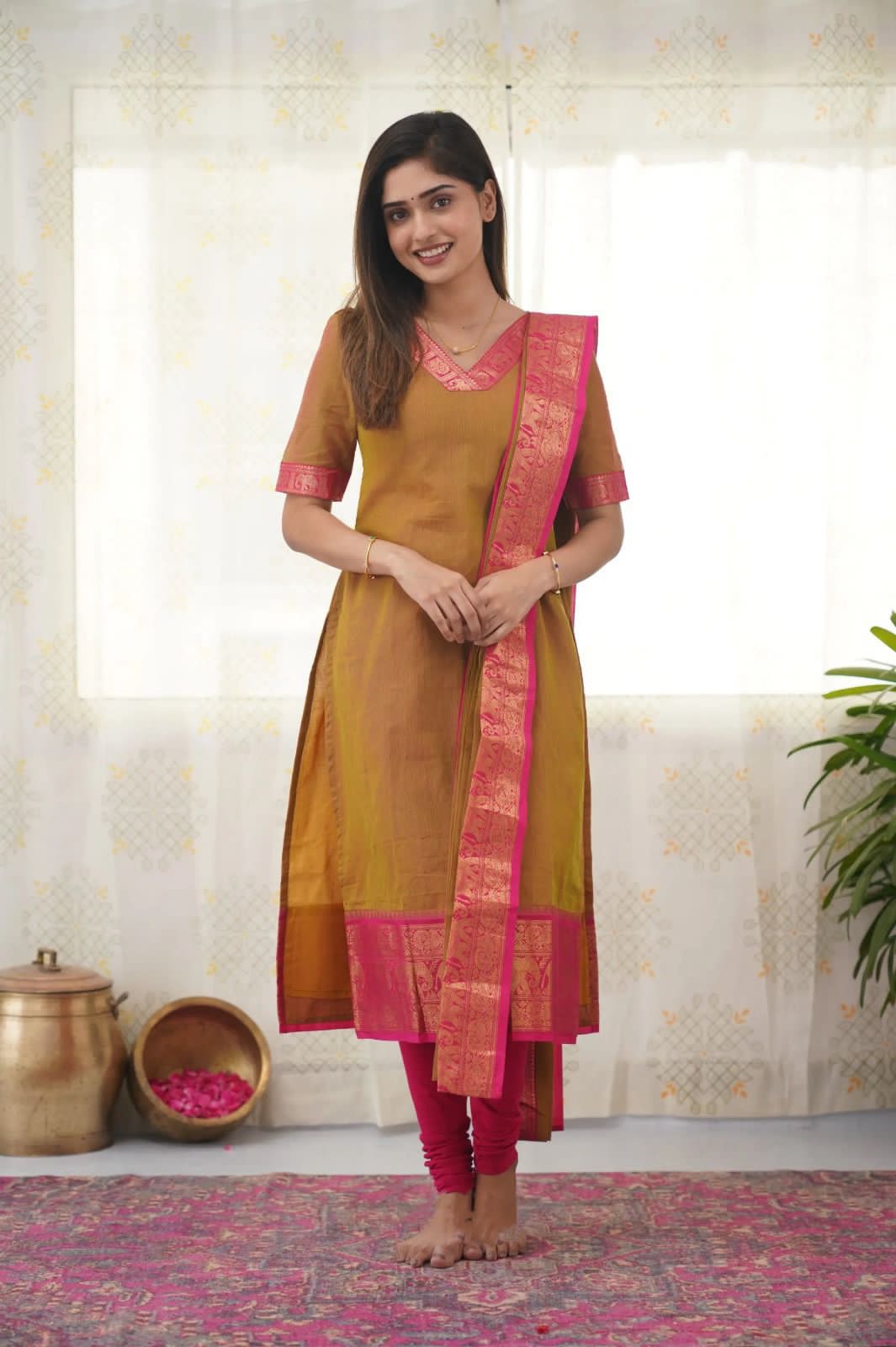 New Traditional Wear Kurti Duptta