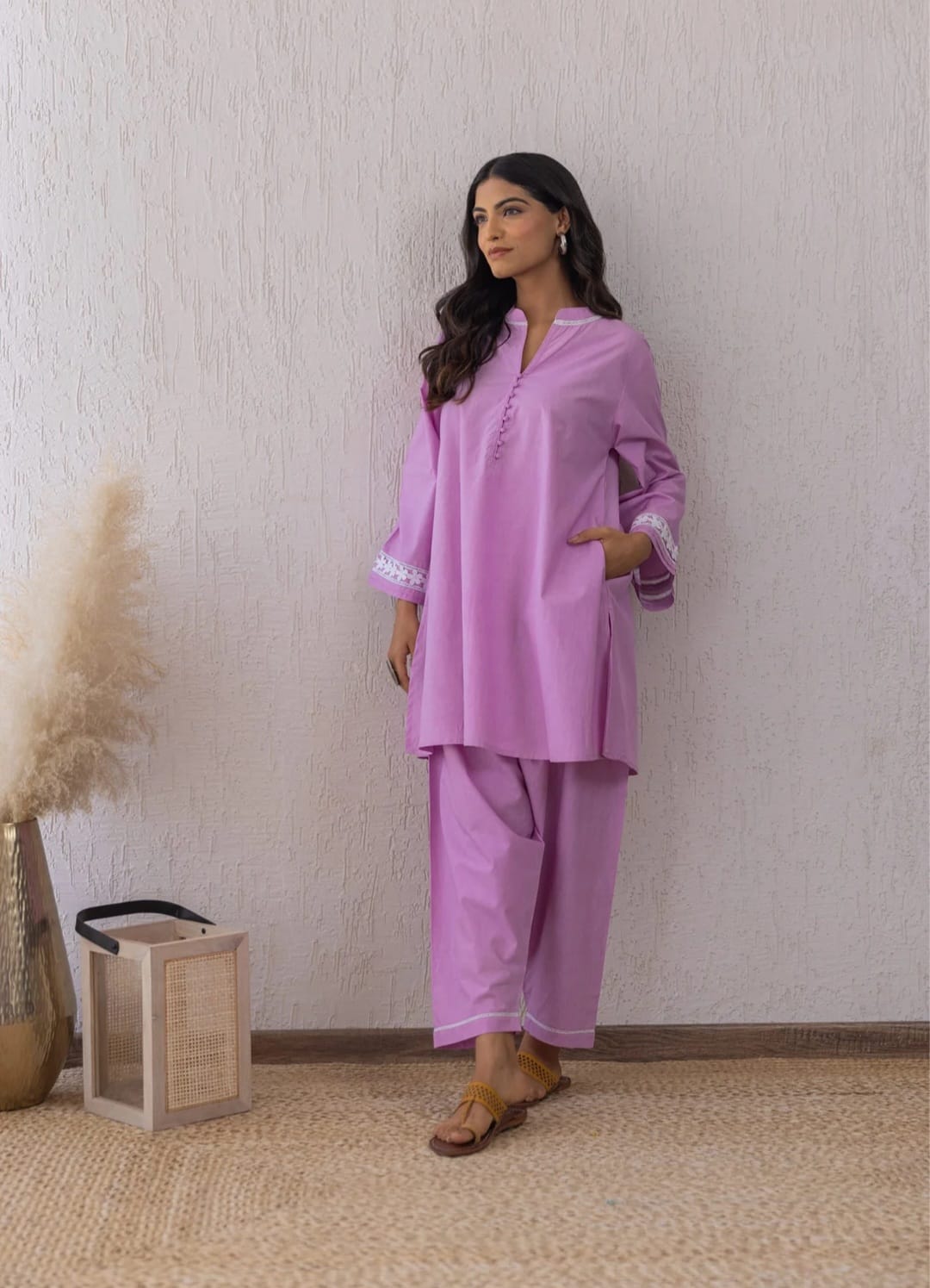  Minimalist Cotton cord set 