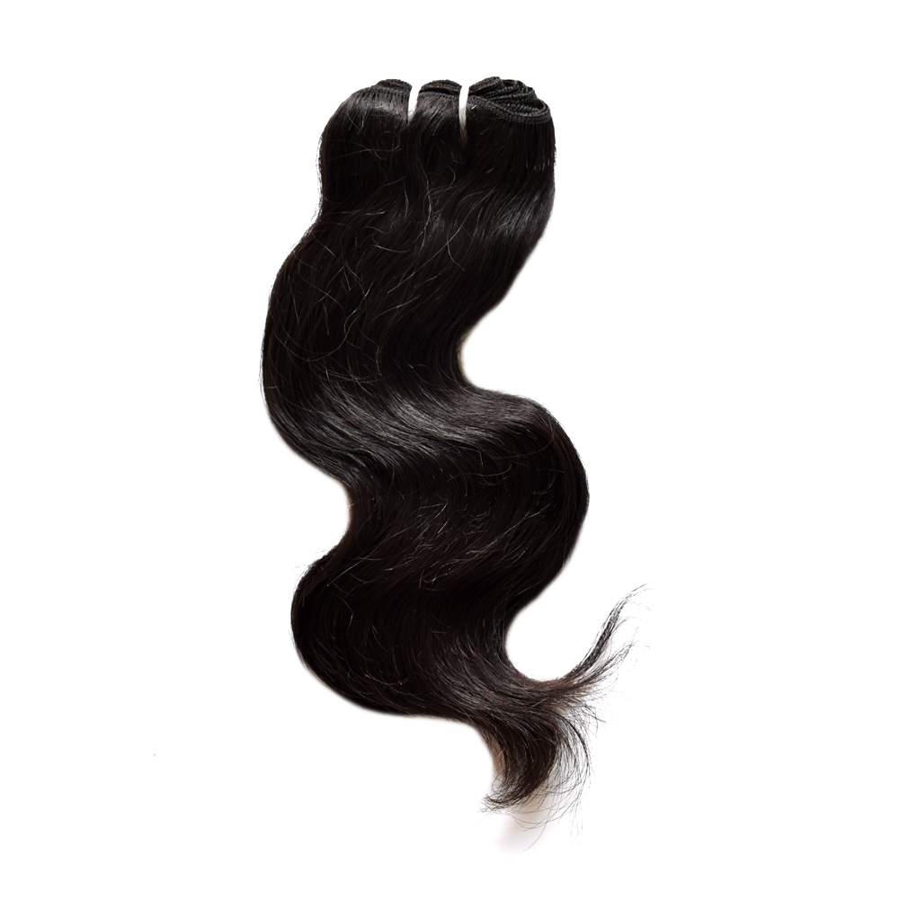 Luxurious Indian Human Raw Body Wave Hair Bundles or Weft Available 