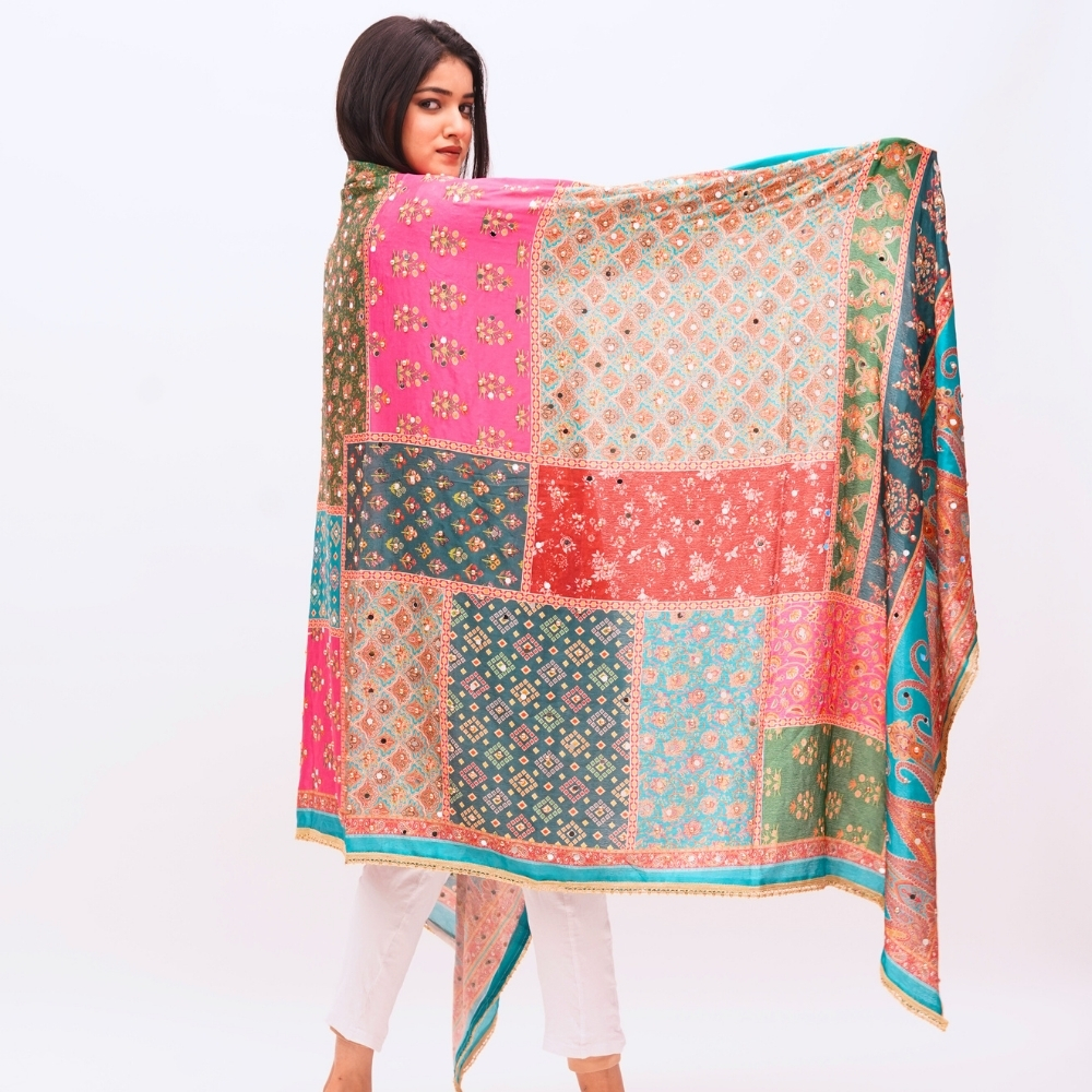 Digital print dupatta 