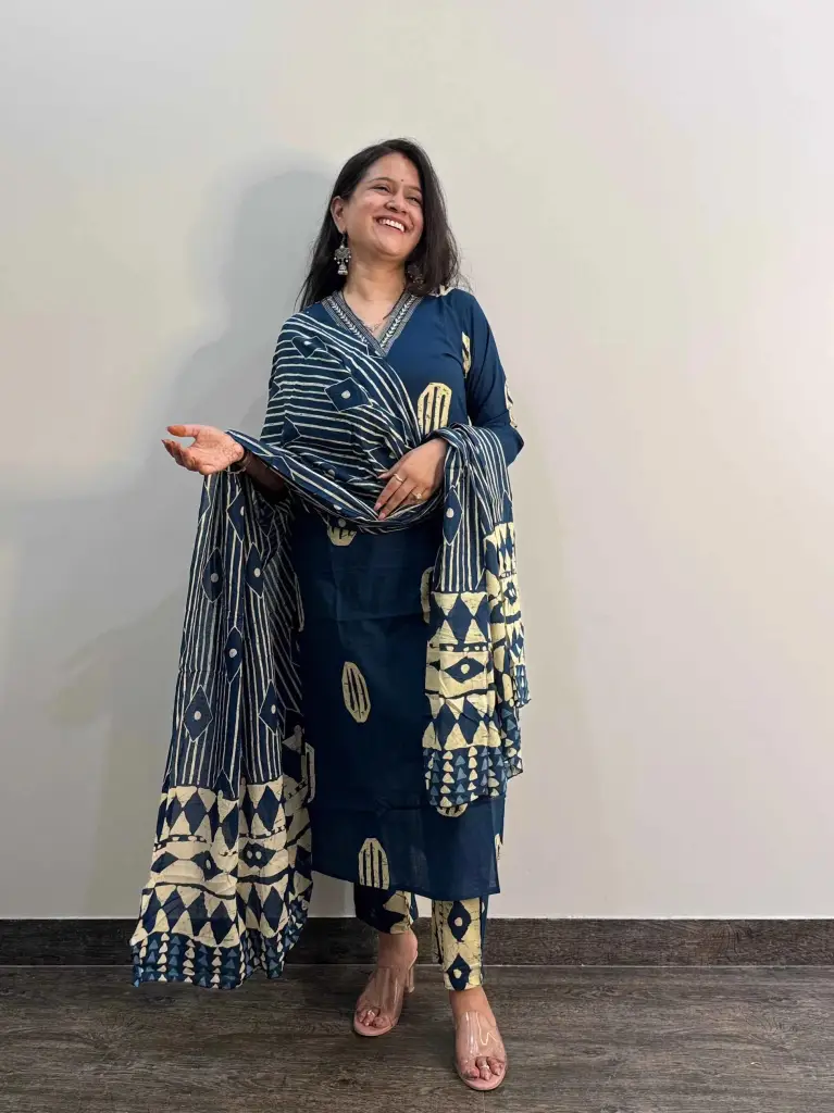 Magic Cotton Kurti Set