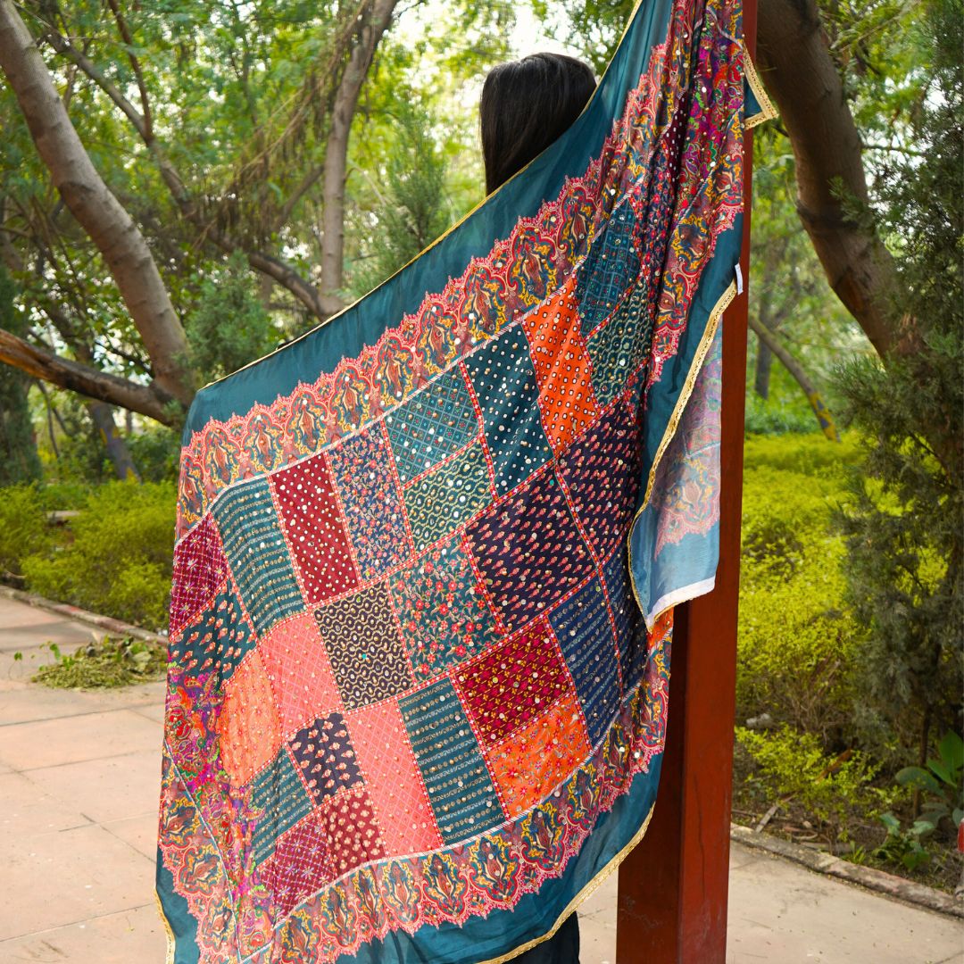 Vibrant Multicolor Dupatta 