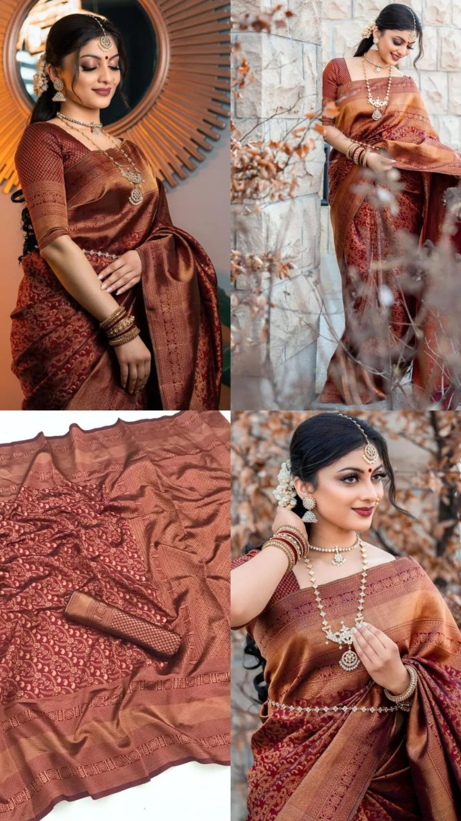 Elegant Soft fabric banarasi silk saree