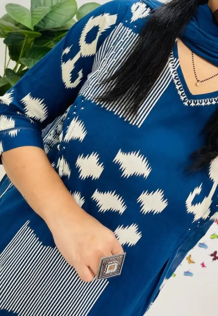 Ikat Charm  Suit Set