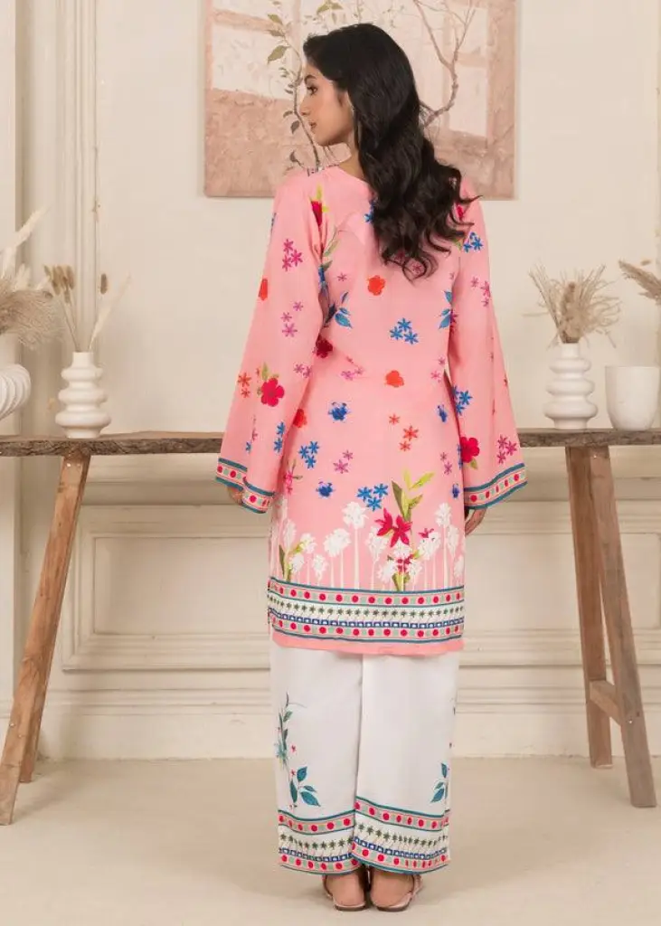 Blossom Bloom Digital Printed Co-ord Set with Palazzo