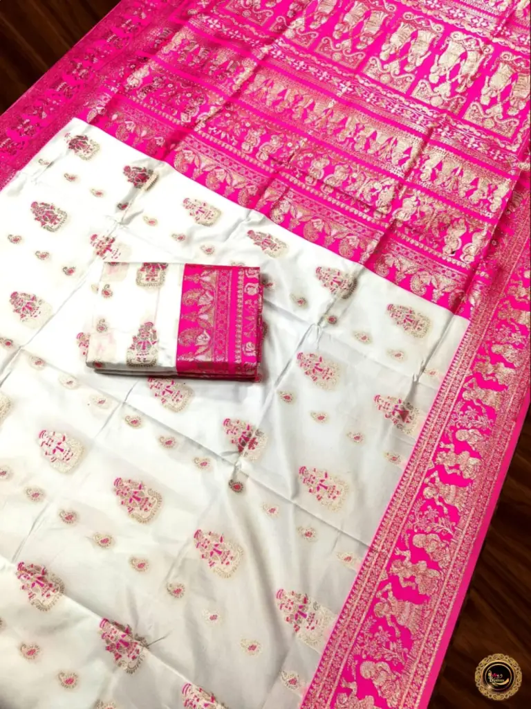 SOFT SILK SAREE WITH RICHPALLU