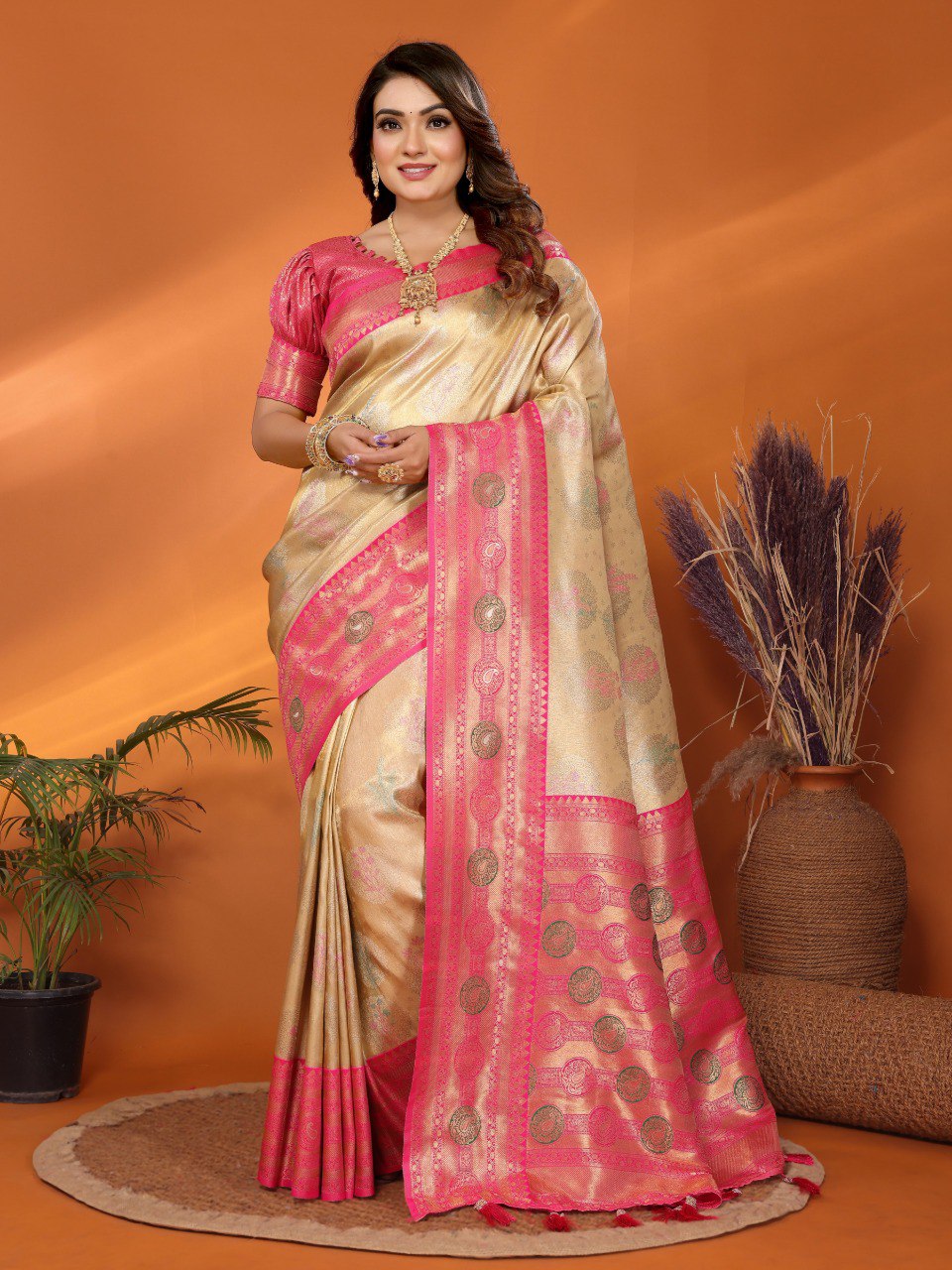 Banarasi Tissue Silk Saree
