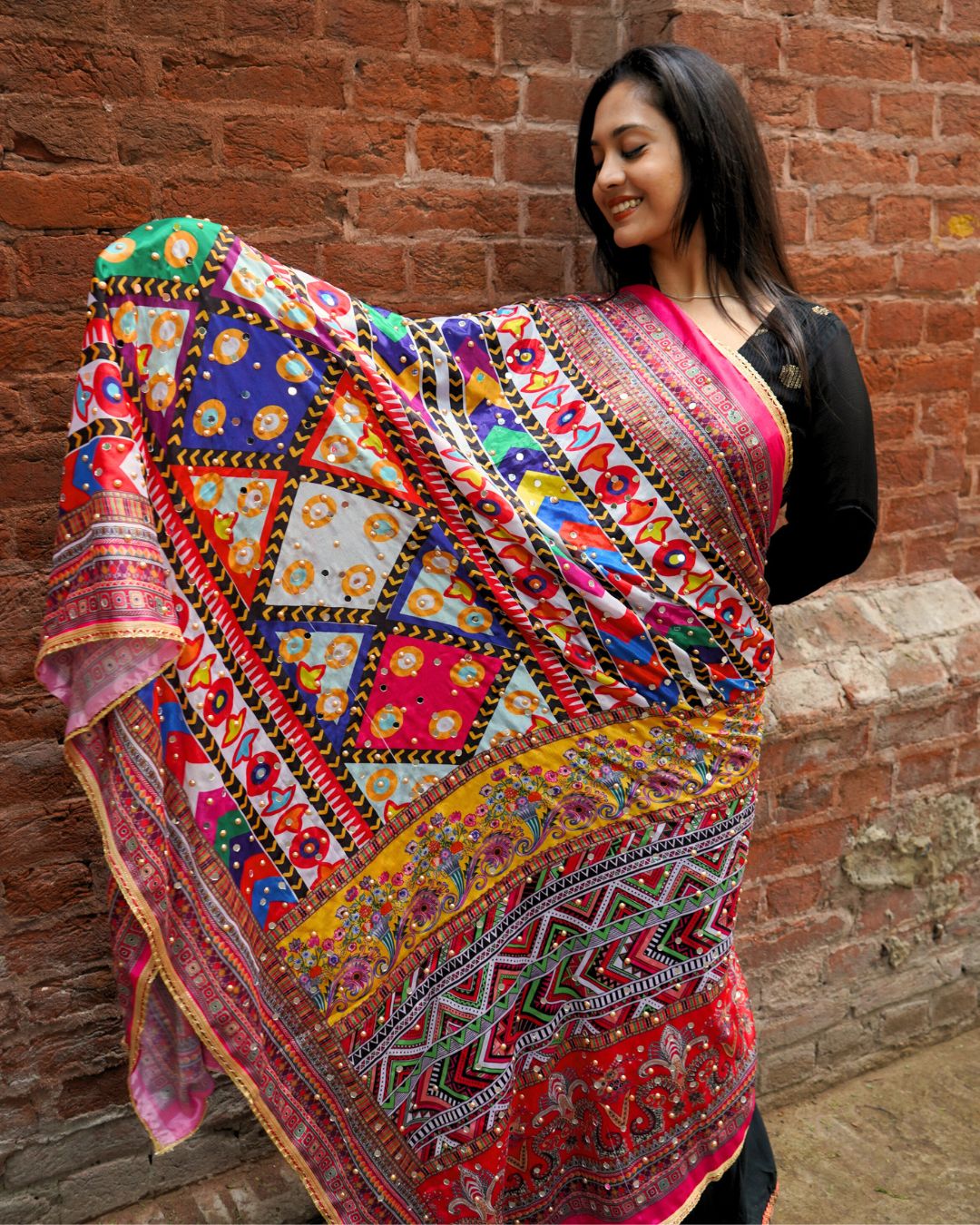 Vibrant Multicolor Dupatta 