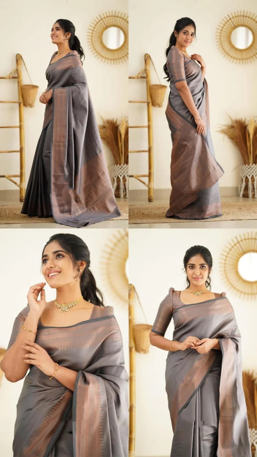 Soft fabric banarasi silk saree