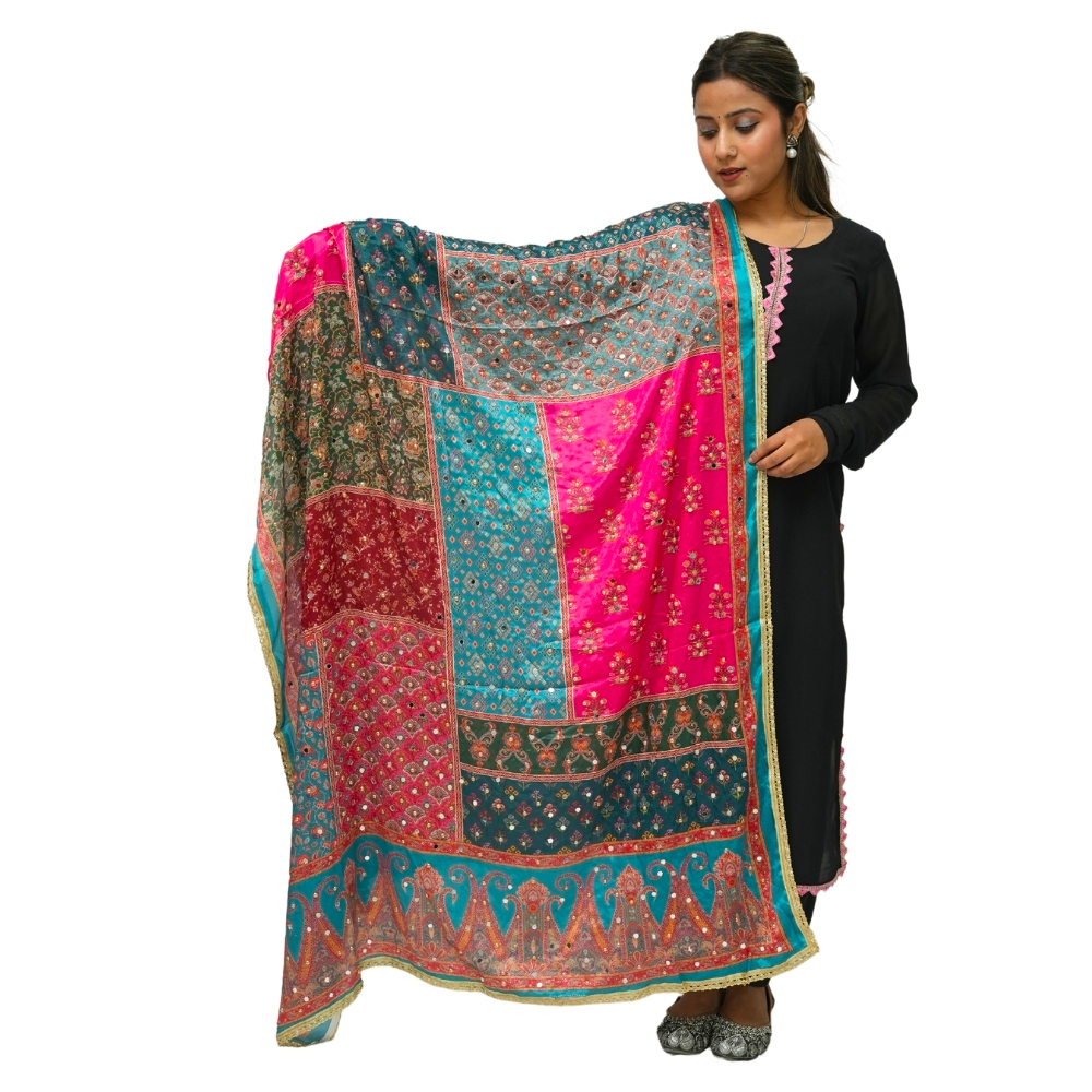 Vibrant Multicolor Dupatta 