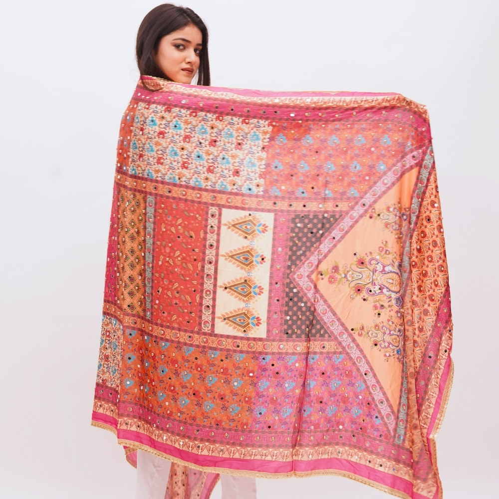 Digital print dupatta 