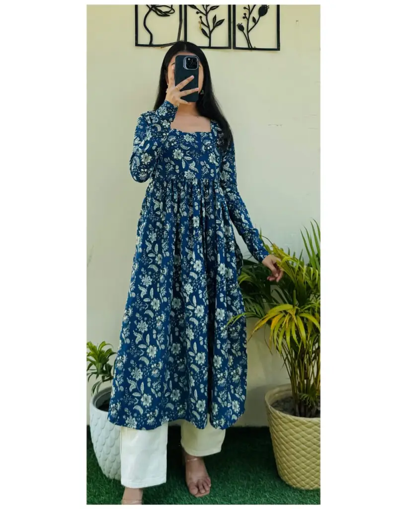  Festive Bloom Floral Suit Set