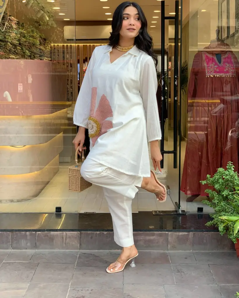Smart Premium Woven Cotton Co-ord Set