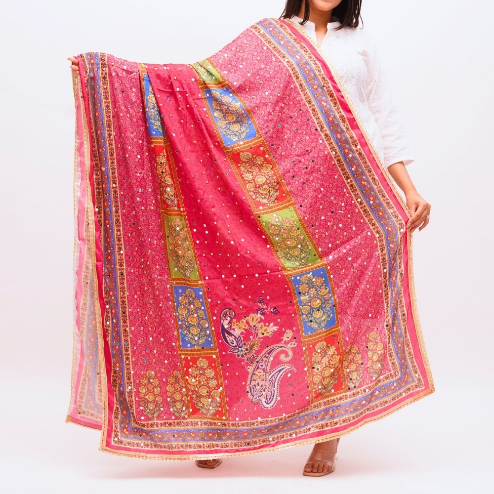 Digital print dupatta 