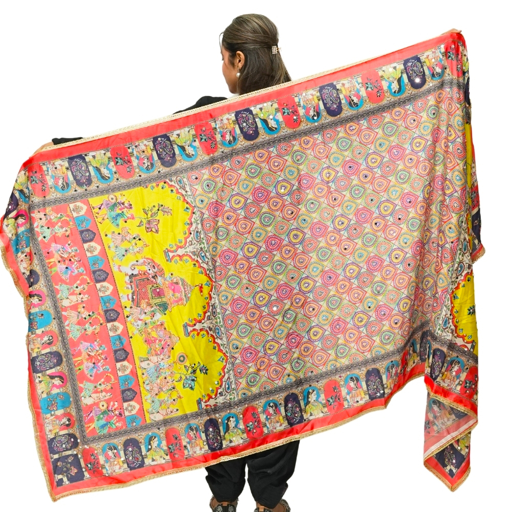 Vibrant Multicolor Dupatta 