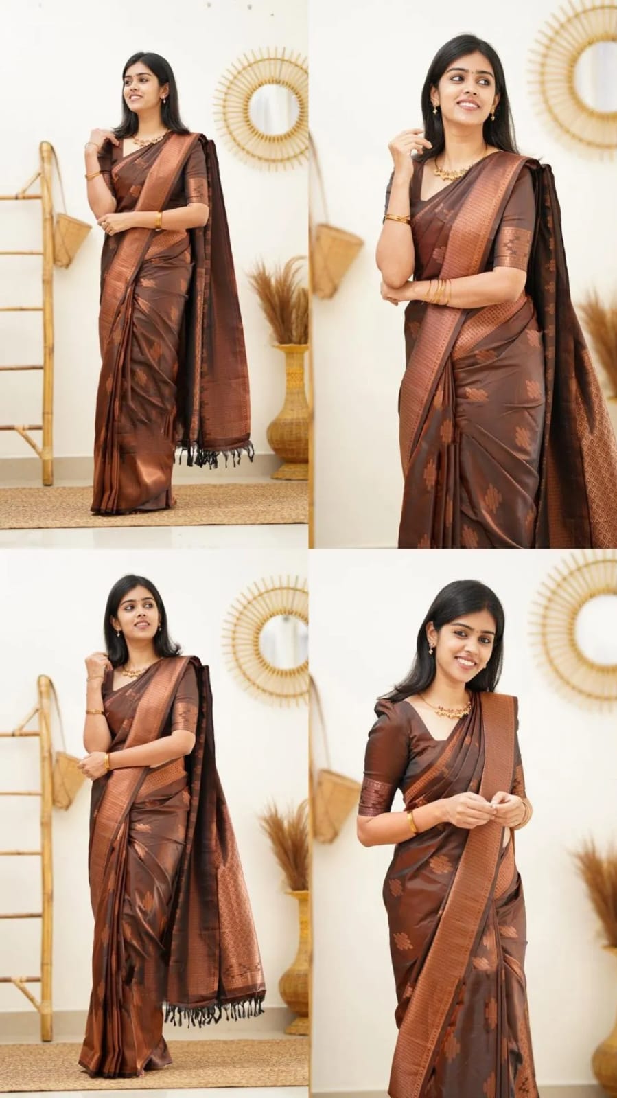 Soft fabric banarasi silk saree