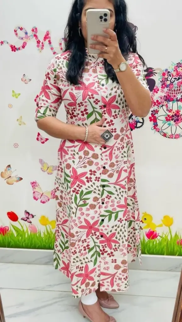  Summer Bloom Multicolour Kurta Set