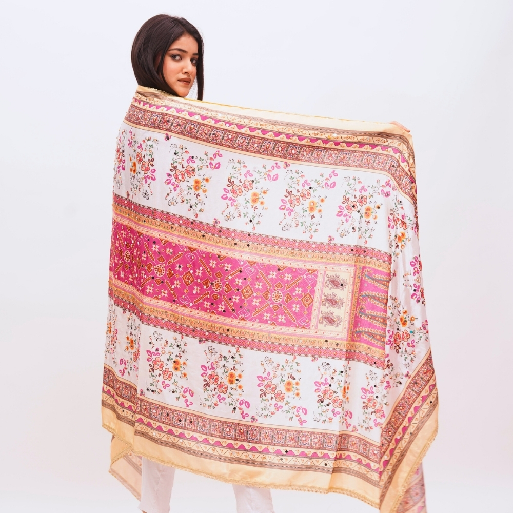 Digital print dupatta 