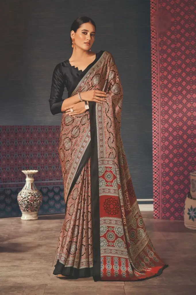 BEAUTIFUL PURE ORIGINAL MODAL SILK AJRAKH