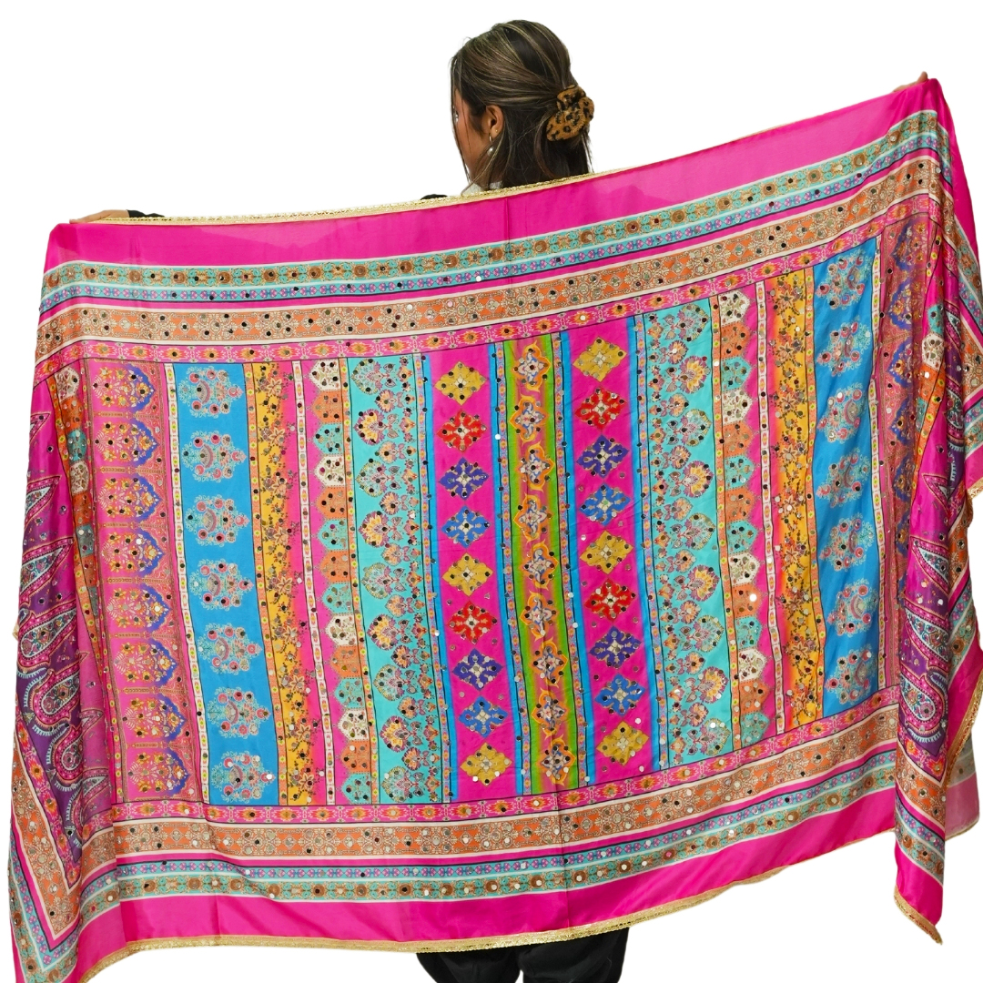 Vibrant Multicolor Dupatta 