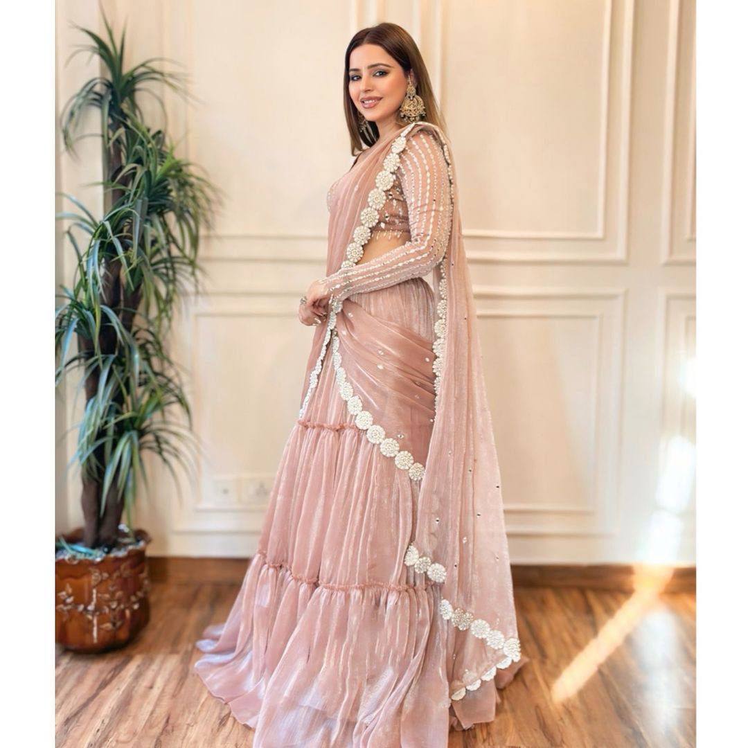 Ready To Wear Twil OrgnzatSaree