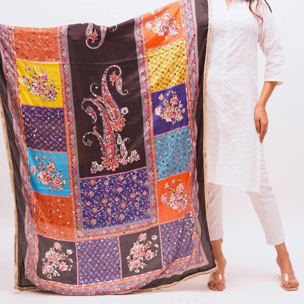 Digital print dupatta 