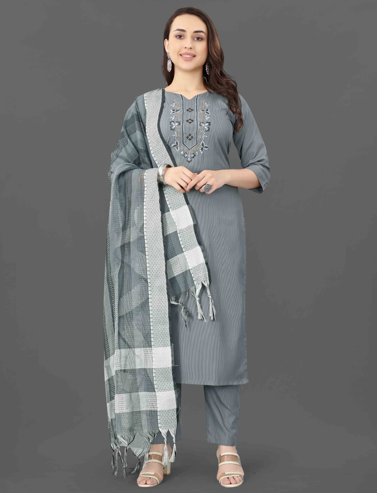  KURTI WITH PANT & DUPATTA