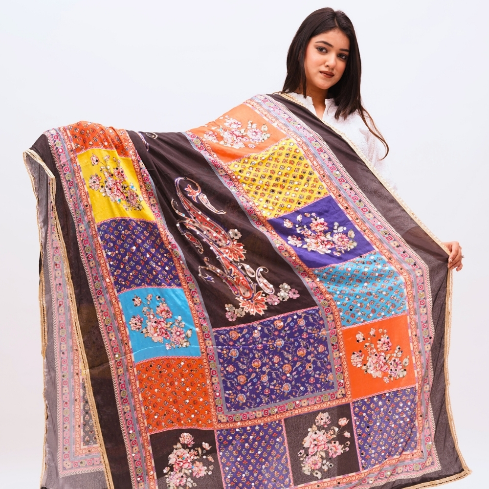 Digital print dupatta 