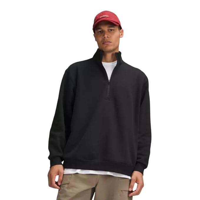 Men's EasyFit Quarter-Zip Pullover