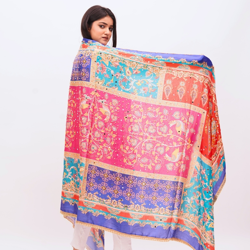 Digital print dupatta 