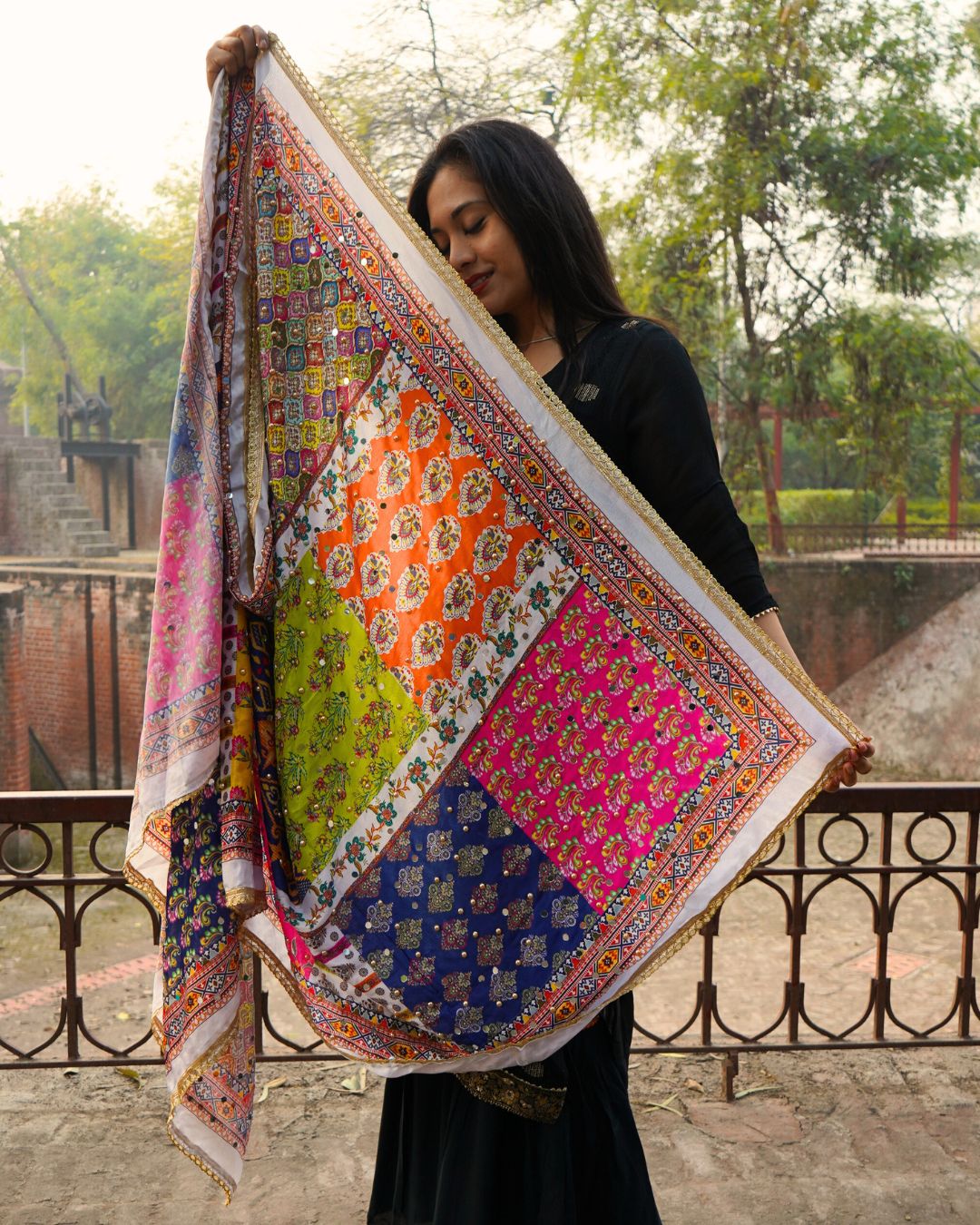 Vibrant Multicolor Dupatta 