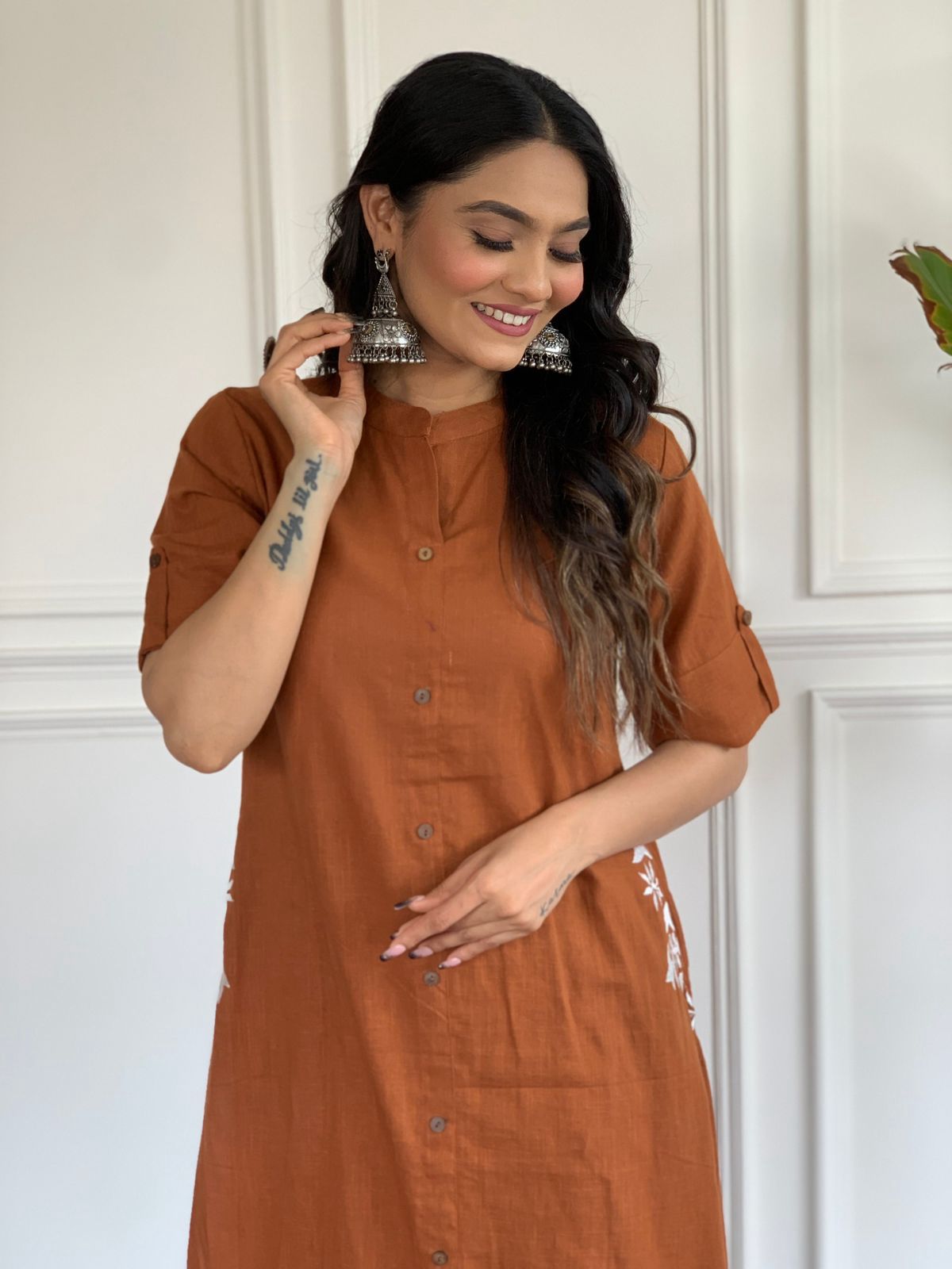 Cotton Co-ord Kurta Set for Women 