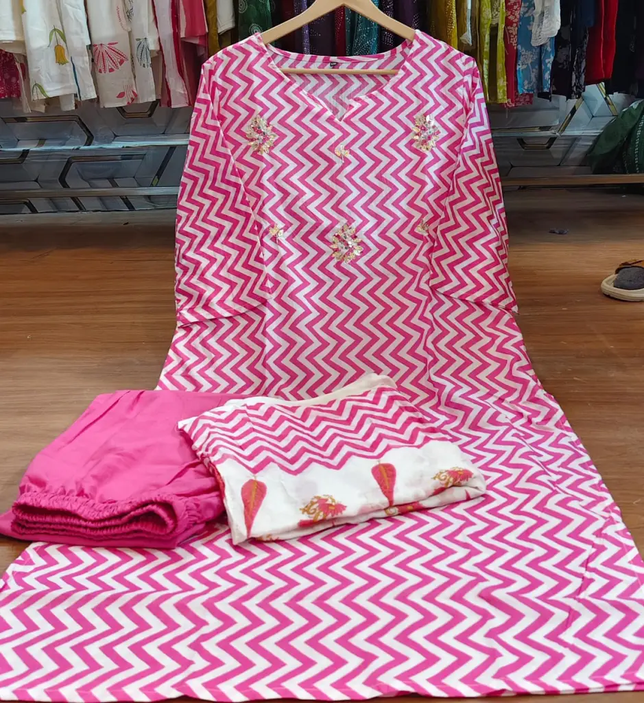 Elegant Shrawan Lahariya Trio Set