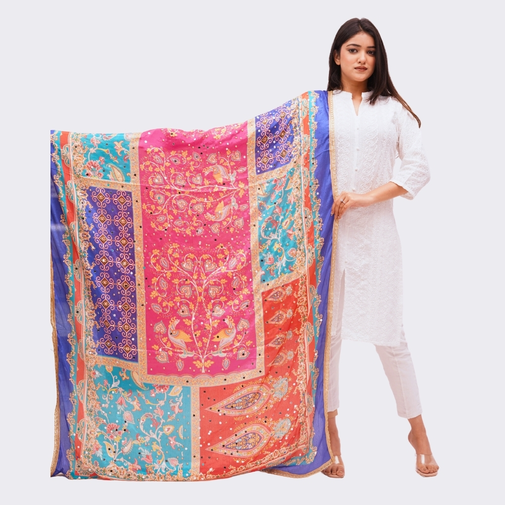 Digital print dupatta 