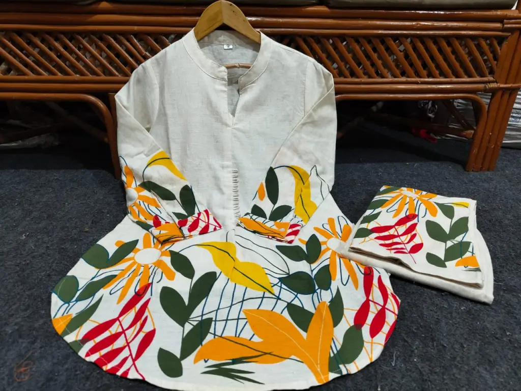 Beautiful Cotton Flex Floral Print Short Coord Set 
